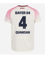 Bayer Leverkusen Jarell Quansah #4 Bortedrakt 2025-26 Korte ermer